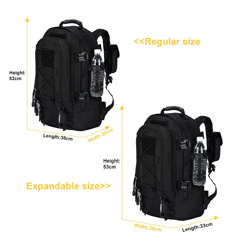 Zaino tattico militare da 65 litri Zaino da assalto