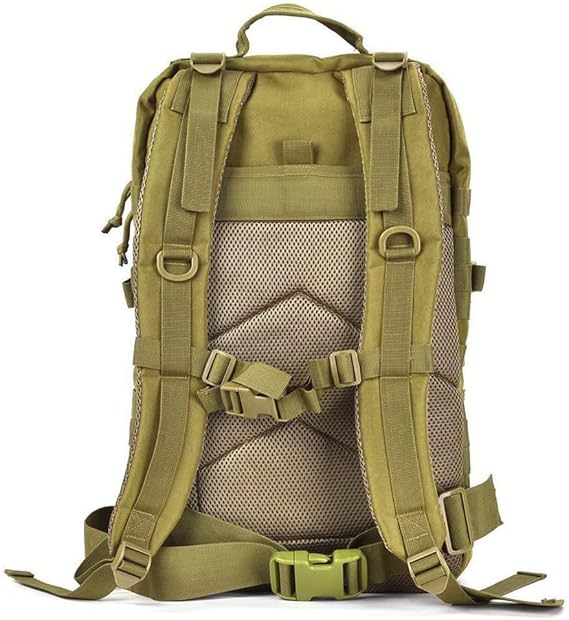 ZEHNHASE Zaino Tattico Militare 45L Tattico Molle Professionale Trekking Zaino Tasche Multiple in Nylon 600D ad Alta Capacità per Campeggio, Zaino di Assalto, Escursionismo, Patrol Camping