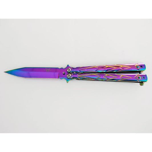 COLTELLO BUTTERFLY RAINBOW