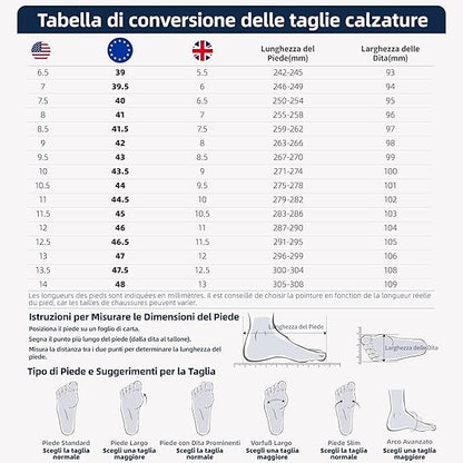 NORTIV 8 Uomo Stivali Militari da Lavoro Tattici da Uomo Escursionismo Pelle Anfibi Stivali da Combattimento